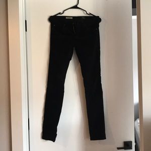 Velvet skinny jean